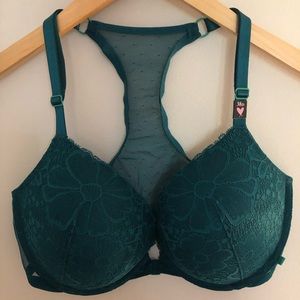 Victoria’s Secret Dark Forest Green Bra 38D